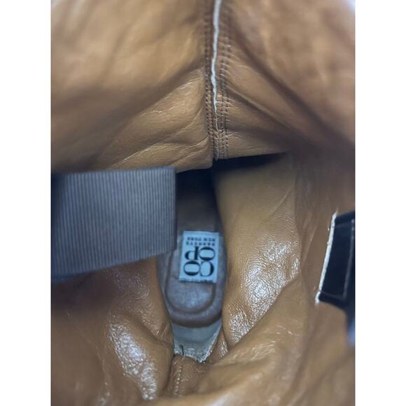 Vero Cuoio mid-calf Chocolate Suede Stud Accents Boot. Straps. EU 40 - Picture 6 of 6